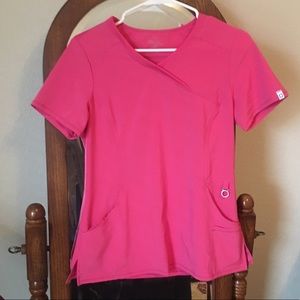 Bubble gum pink infinity scrub set!